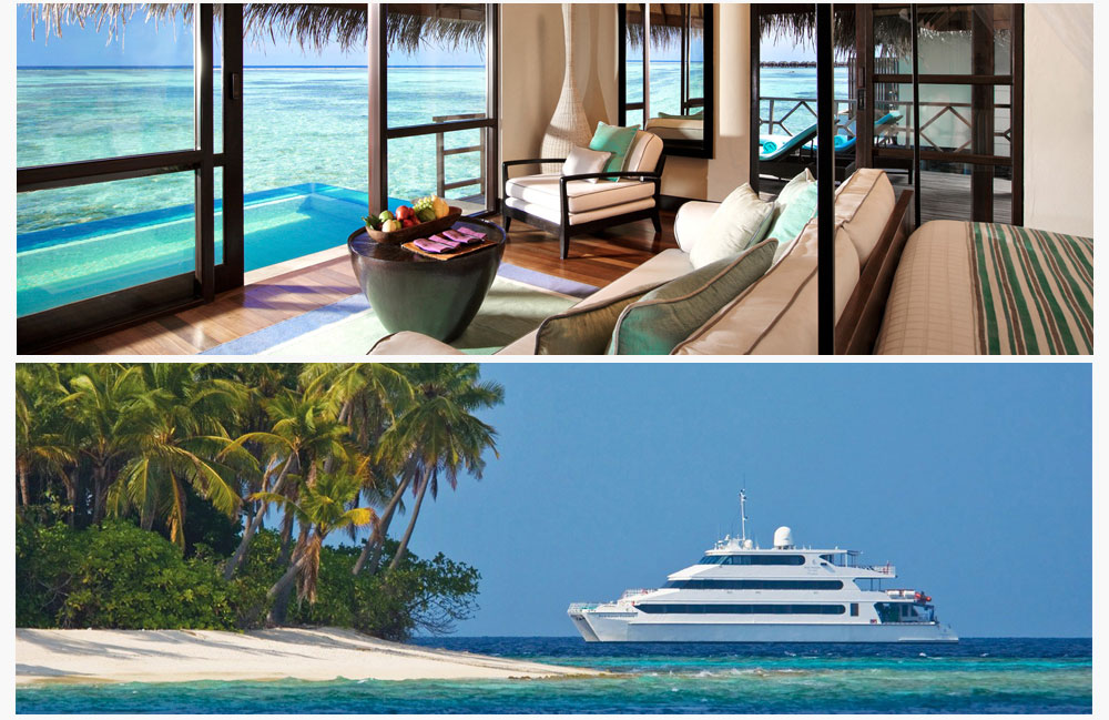 Four Seasons Maldives at Landaa Giraavaru  马尔代夫兰达吉拉瓦鲁四季度假村（大四季）,Four Seasons Explorer (Island Cruise)  马尔代夫四季探索号游轮
