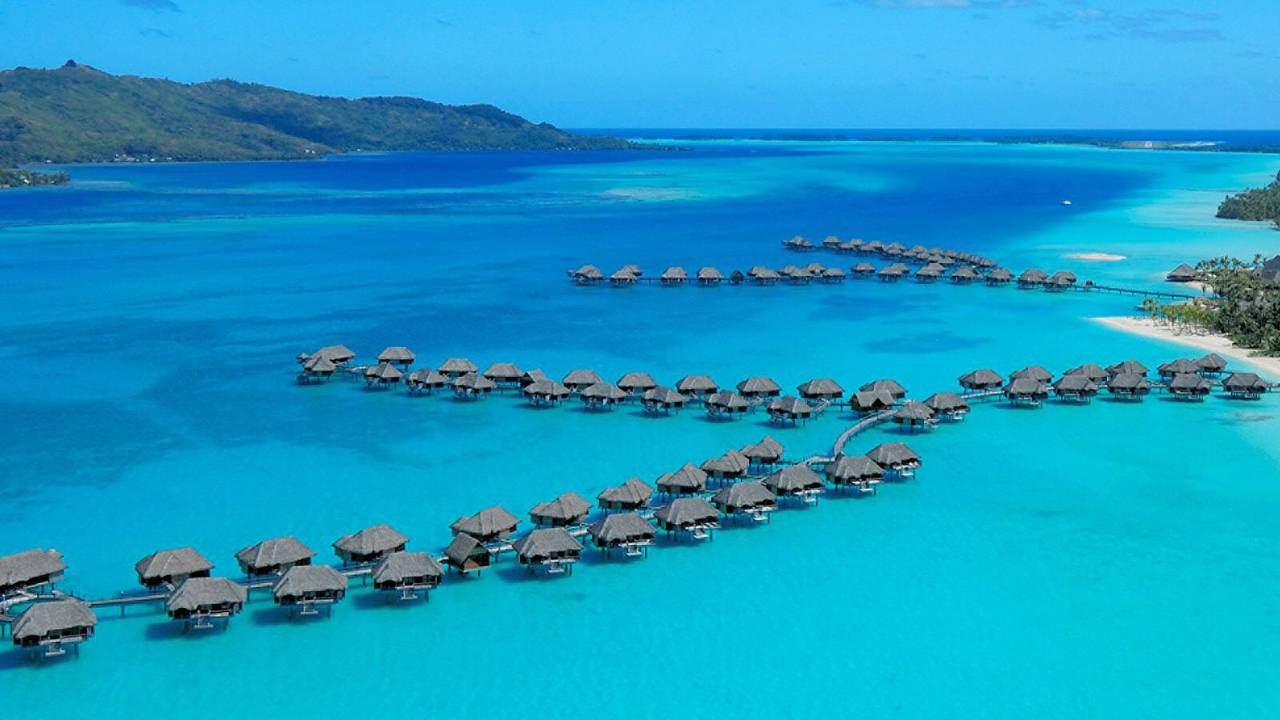 【国庆】大溪地Four Seasons Bora Bora 5晚+Tahiti 洲际酒店1晚度假
